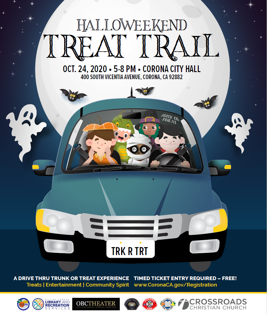 cpr halloween 2020 Halloweekend Treat Trail City Calendar City Of Corona cpr halloween 2020