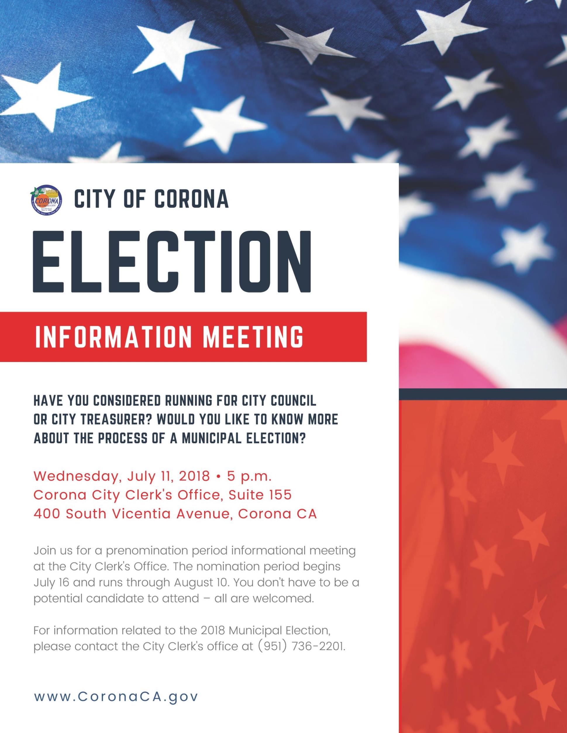 Election info Meeting