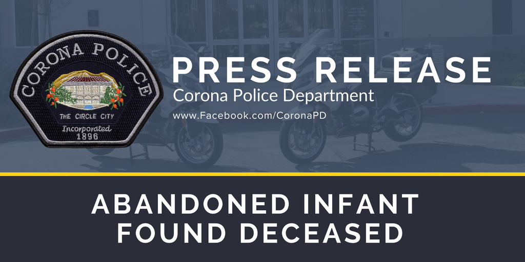 PR- Abandoned infant found deceased