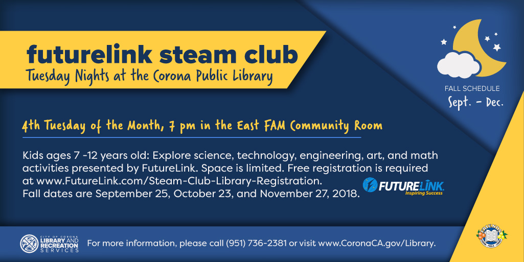 Tuesday Nights at CPL - Futurelink Steam Club 2018