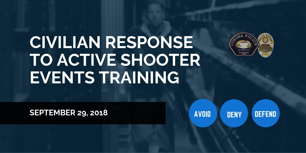 Civilian Response to Active Shooter Events 