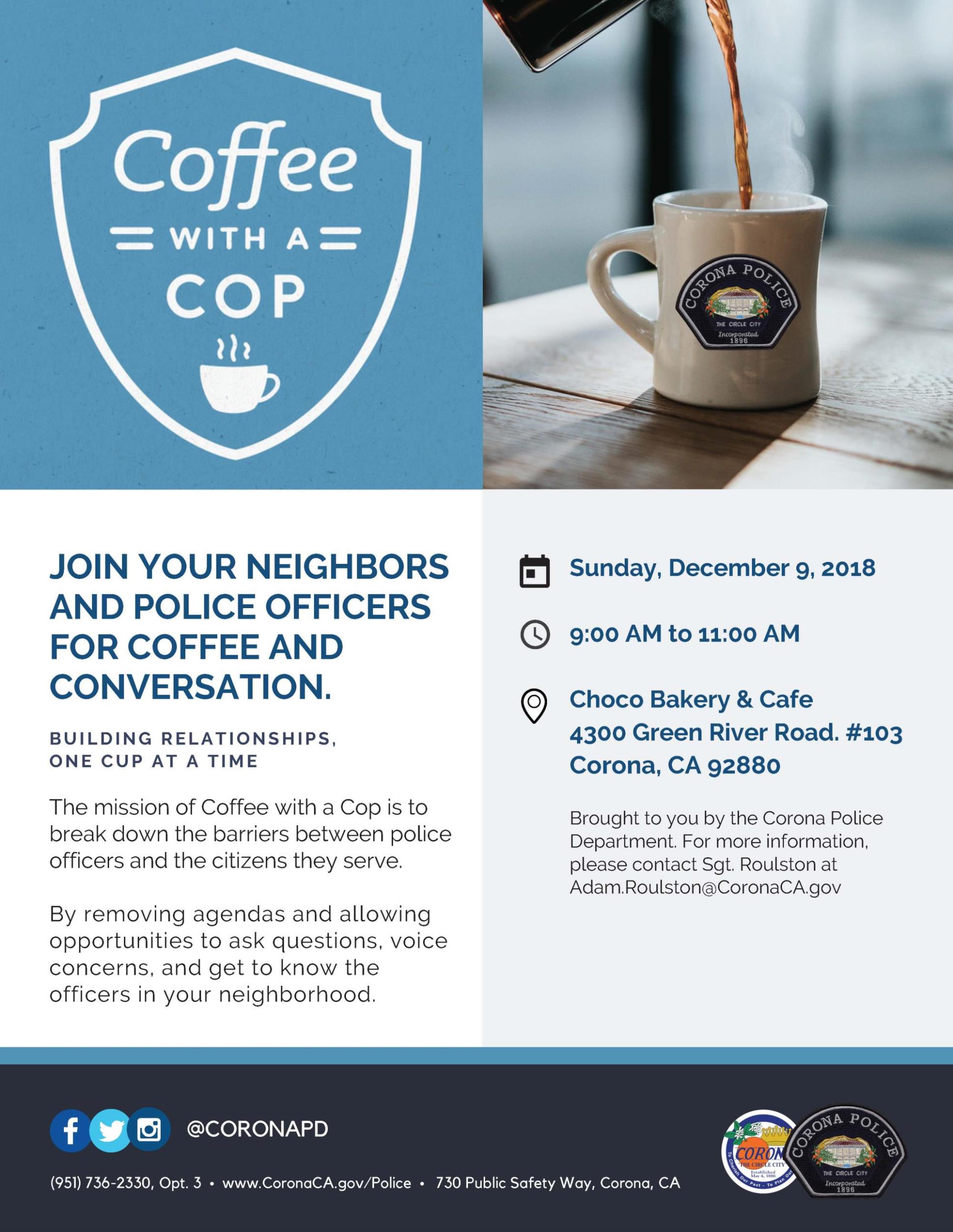 Coffee with a Cop