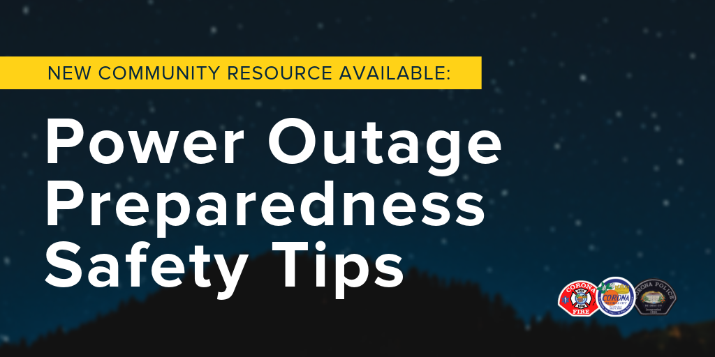 Power Outage Safety Tips