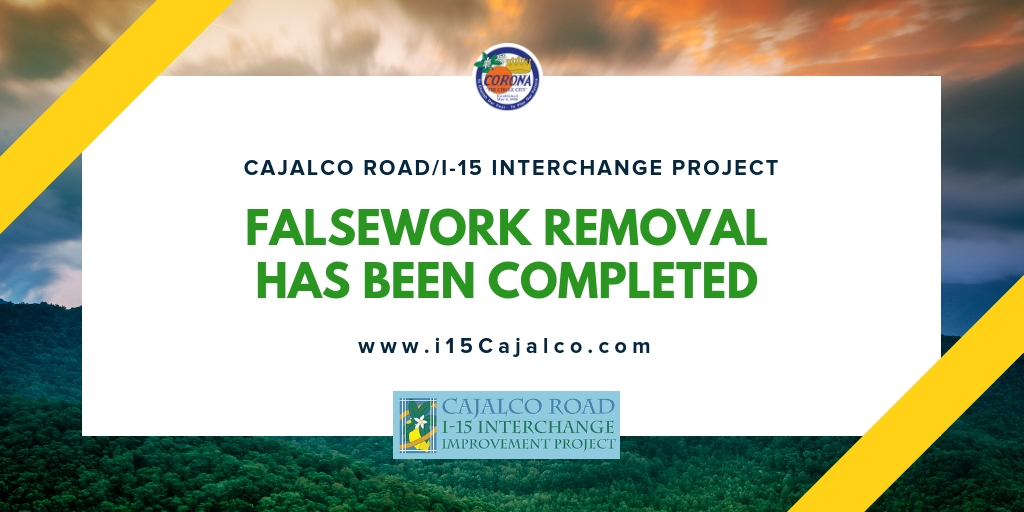 FalseWork Removal Completed