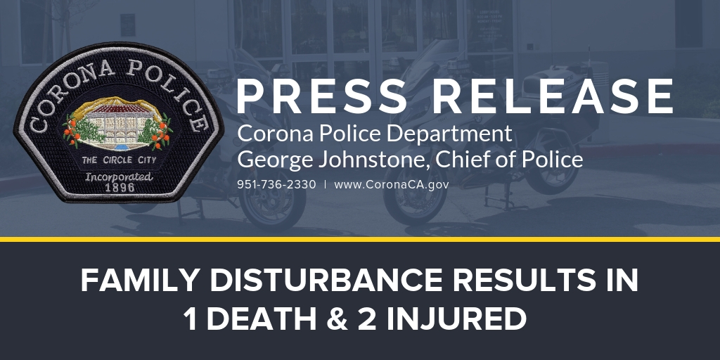 FAMILY DISTURBANCE RESULTS IN 1 DEATH & 2 INJURED