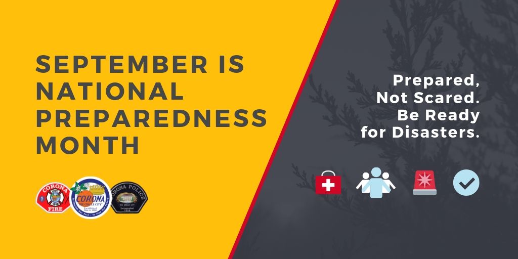 September is National Preparedness Month