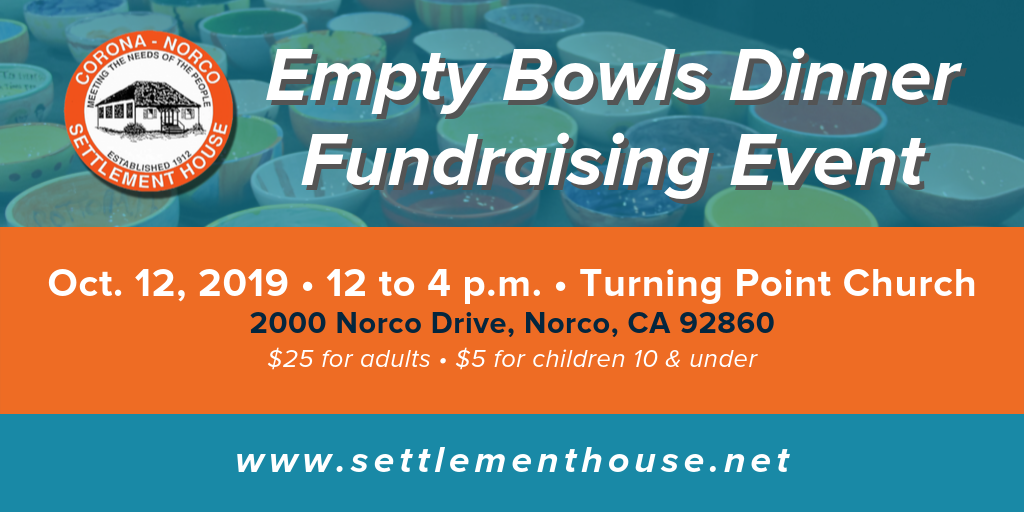 Empty Bowls Dinner 2019