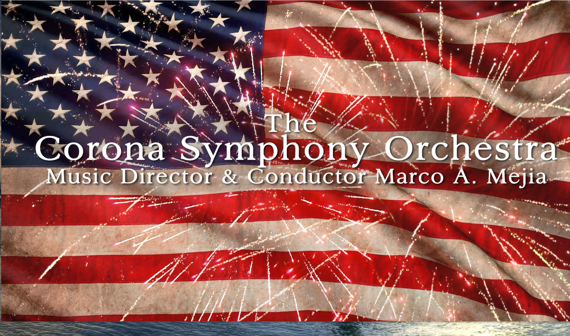 Corona Symphony Orchestra Fourth of July 2020