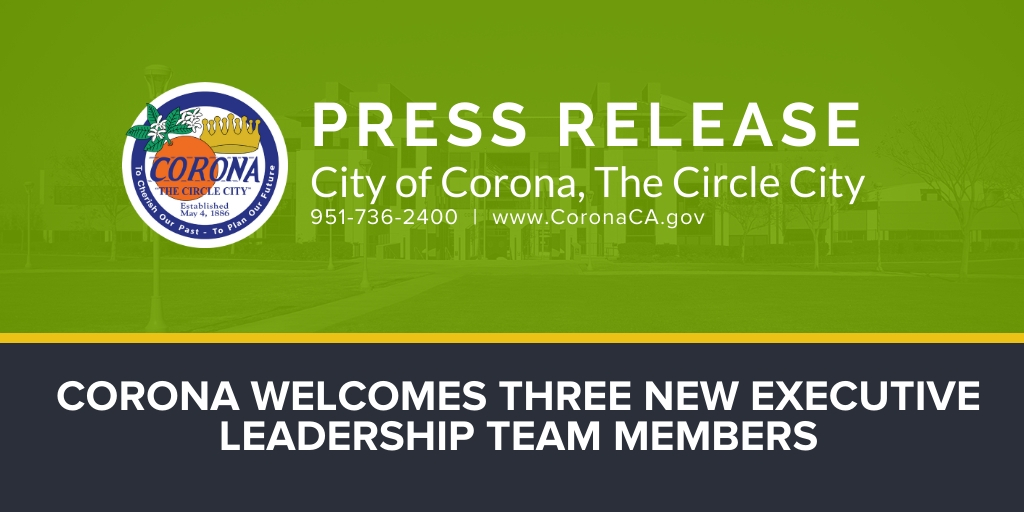 Corona Welcomes Three New Executive Leadership Team Members