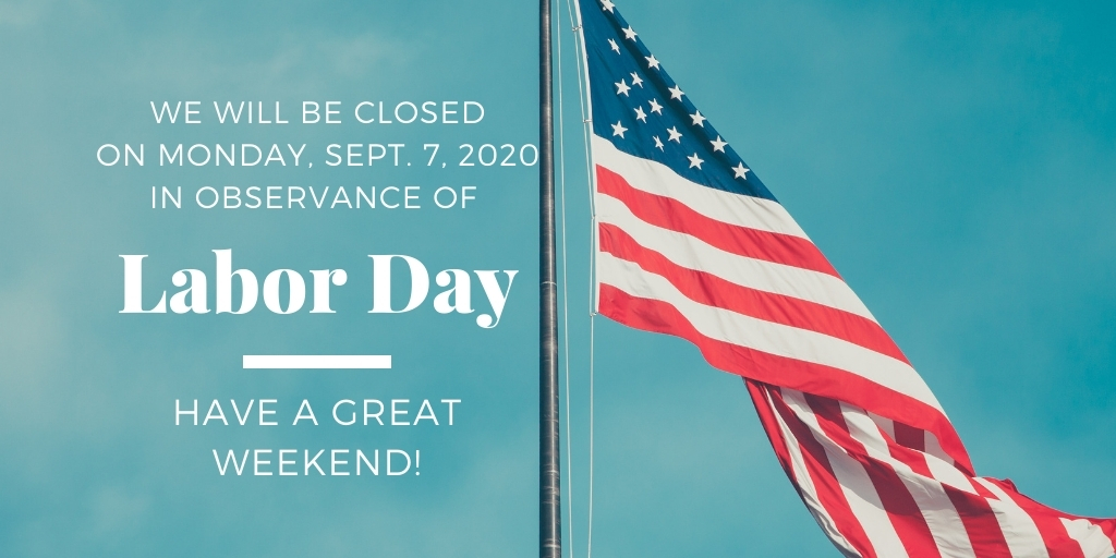 Labor Day Closure