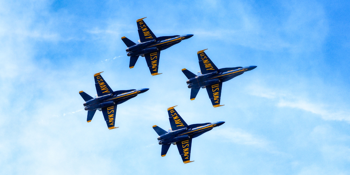 Navy Blue Angel Jets 