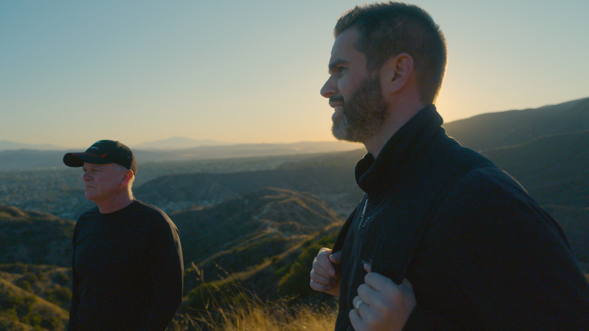 Jacob Ellis and Jim Steiner on Top of Skyline