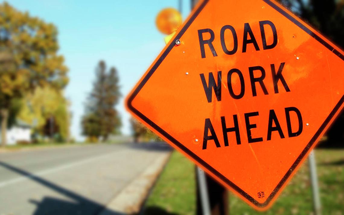 Road Work Ahead