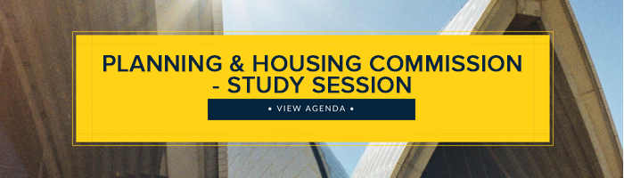 Planning & Housing Commission Study Session