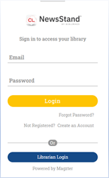 NewsStand Online Login