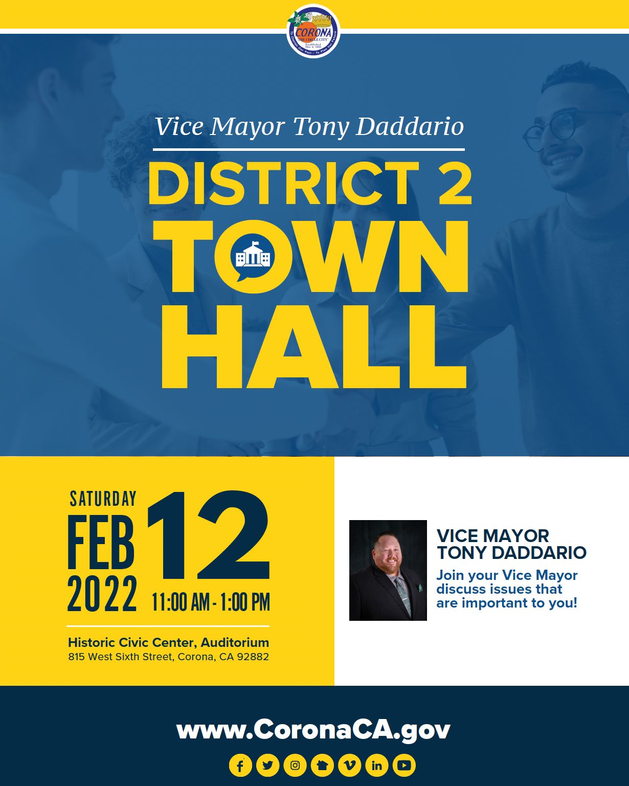 District 2 Town Hall