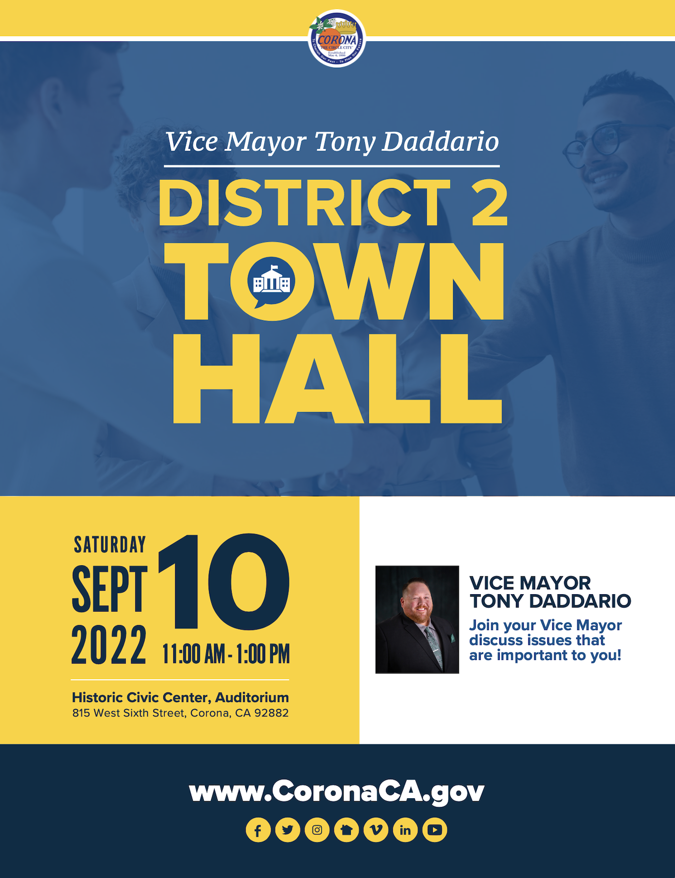 Town Hall - September 10, 2022