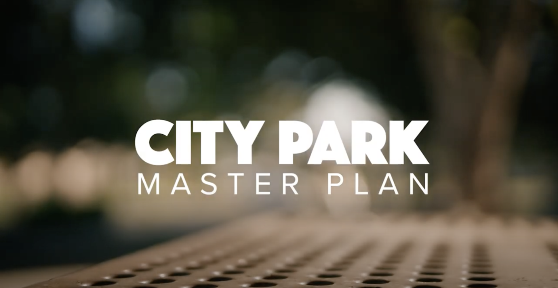 City Park Master Plan