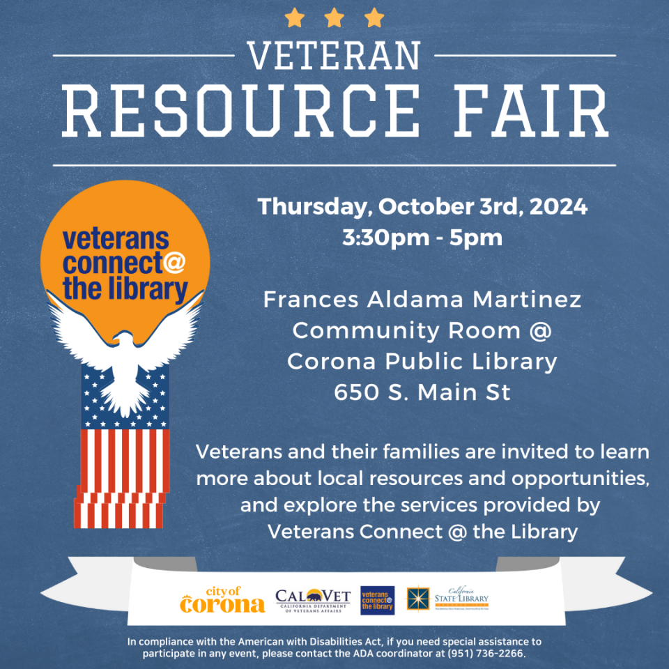 Veteran Resource Fair SM Fall 2024 1