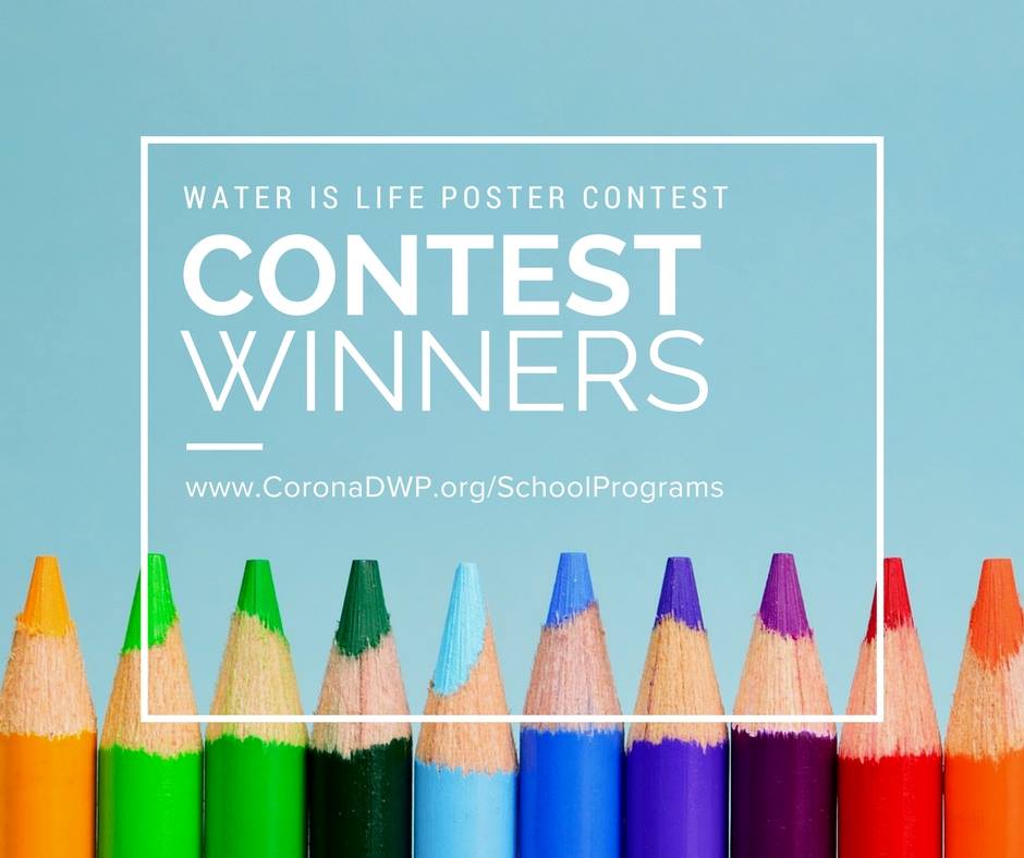 DWP Water Poster Contest Winners