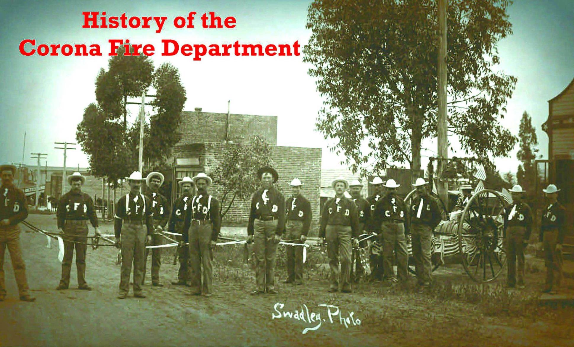 History of the Corona Fire Dept